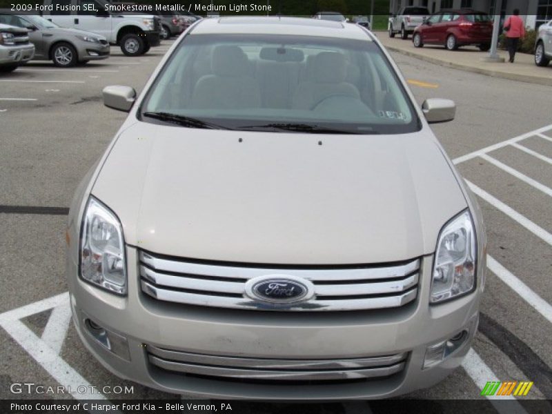 Smokestone Metallic / Medium Light Stone 2009 Ford Fusion SEL