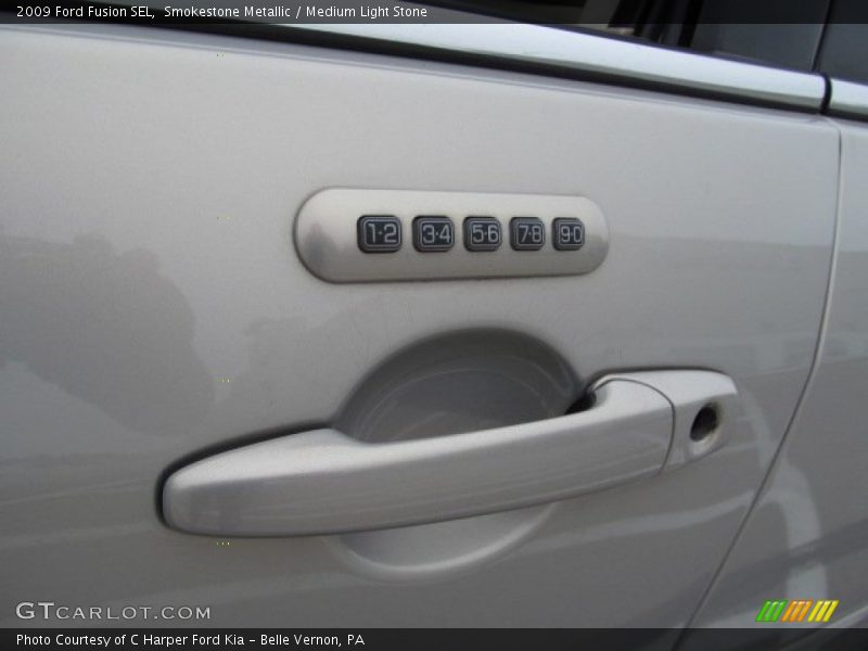 Smokestone Metallic / Medium Light Stone 2009 Ford Fusion SEL