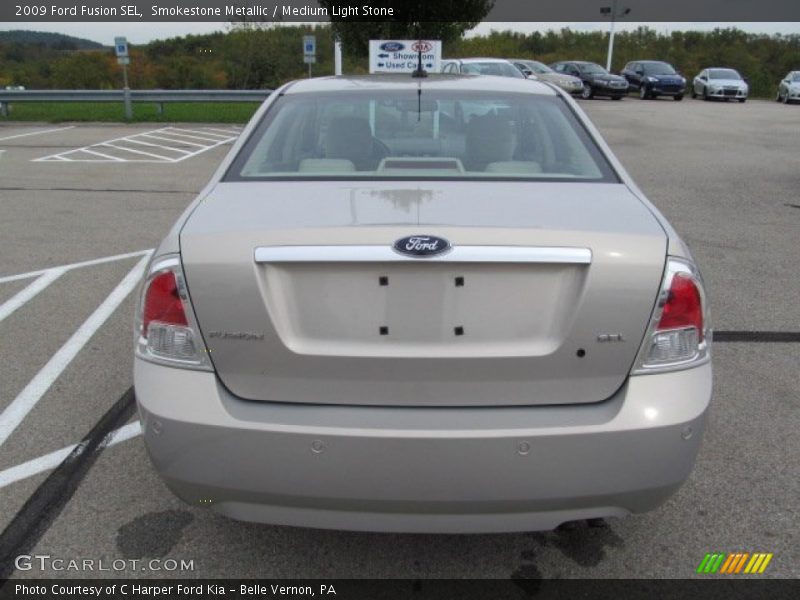 Smokestone Metallic / Medium Light Stone 2009 Ford Fusion SEL
