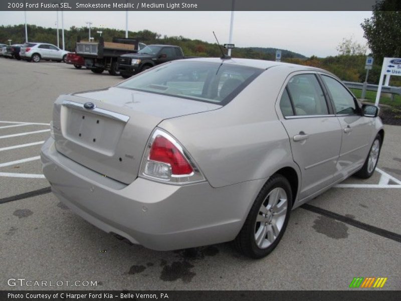 Smokestone Metallic / Medium Light Stone 2009 Ford Fusion SEL