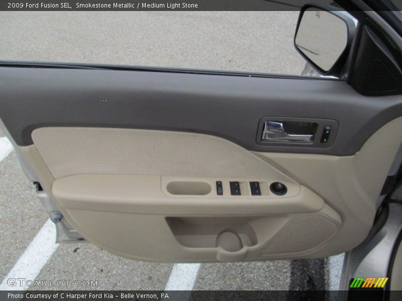 Smokestone Metallic / Medium Light Stone 2009 Ford Fusion SEL