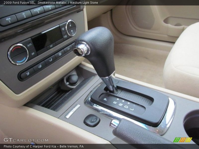 Smokestone Metallic / Medium Light Stone 2009 Ford Fusion SEL