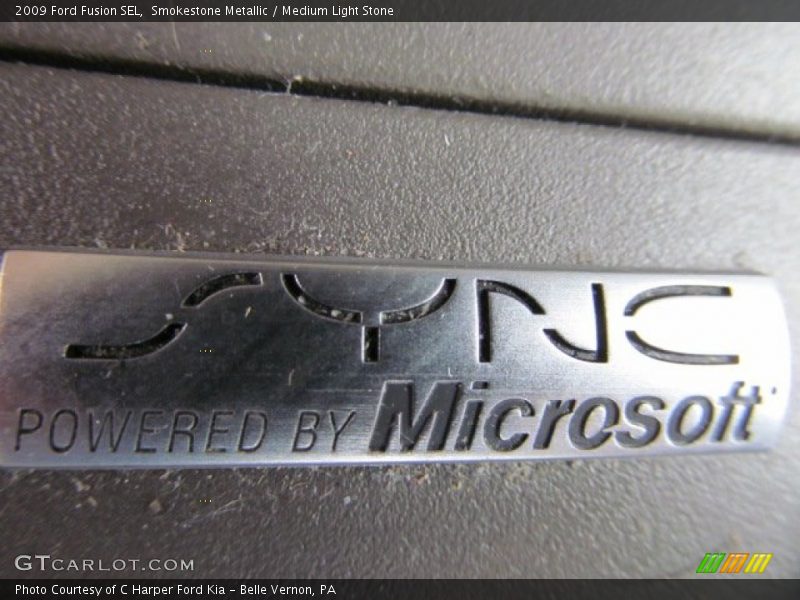 Smokestone Metallic / Medium Light Stone 2009 Ford Fusion SEL