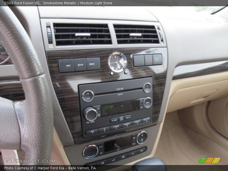 Smokestone Metallic / Medium Light Stone 2009 Ford Fusion SEL