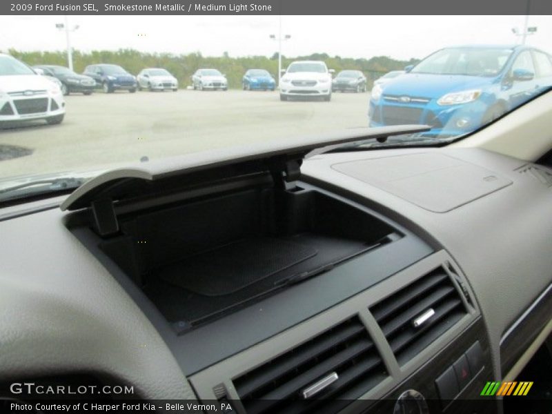 Smokestone Metallic / Medium Light Stone 2009 Ford Fusion SEL