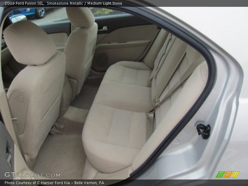 Smokestone Metallic / Medium Light Stone 2009 Ford Fusion SEL