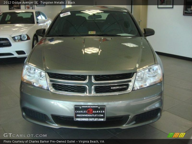 Tungsten Metallic / Black 2012 Dodge Avenger SE