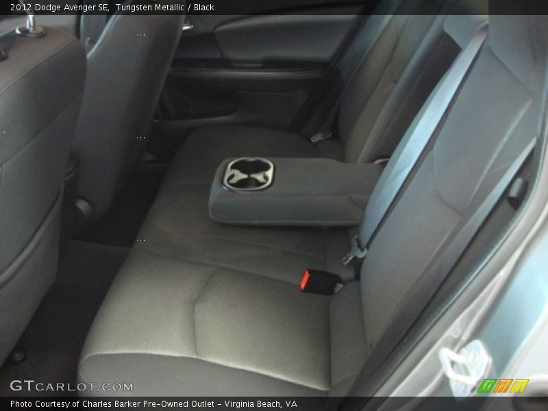 Tungsten Metallic / Black 2012 Dodge Avenger SE