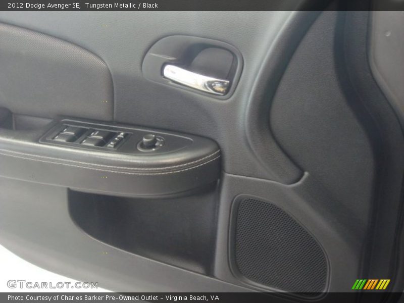 Tungsten Metallic / Black 2012 Dodge Avenger SE