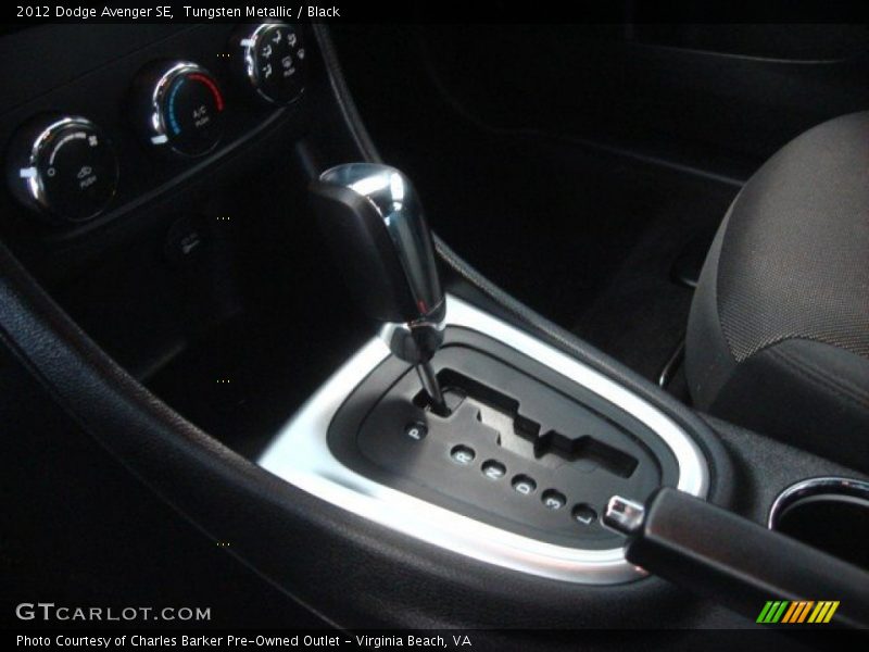 Tungsten Metallic / Black 2012 Dodge Avenger SE