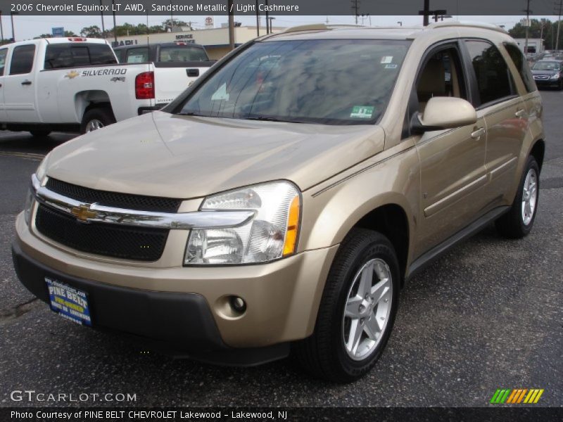 Sandstone Metallic / Light Cashmere 2006 Chevrolet Equinox LT AWD