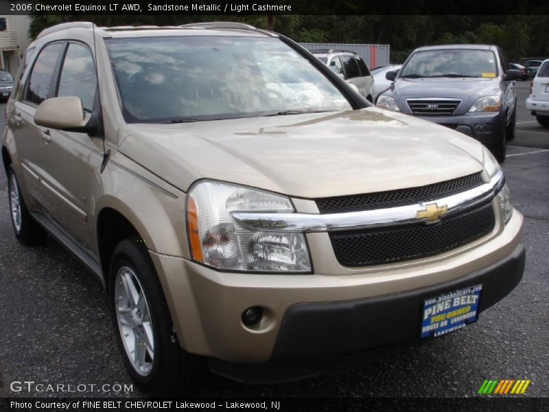 Sandstone Metallic / Light Cashmere 2006 Chevrolet Equinox LT AWD