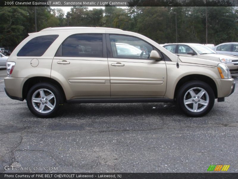 Sandstone Metallic / Light Cashmere 2006 Chevrolet Equinox LT AWD