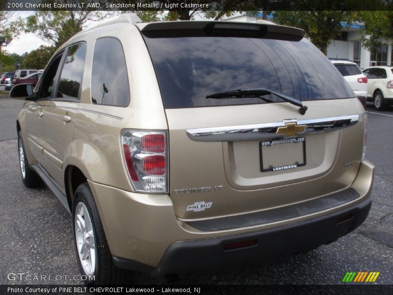 Sandstone Metallic / Light Cashmere 2006 Chevrolet Equinox LT AWD