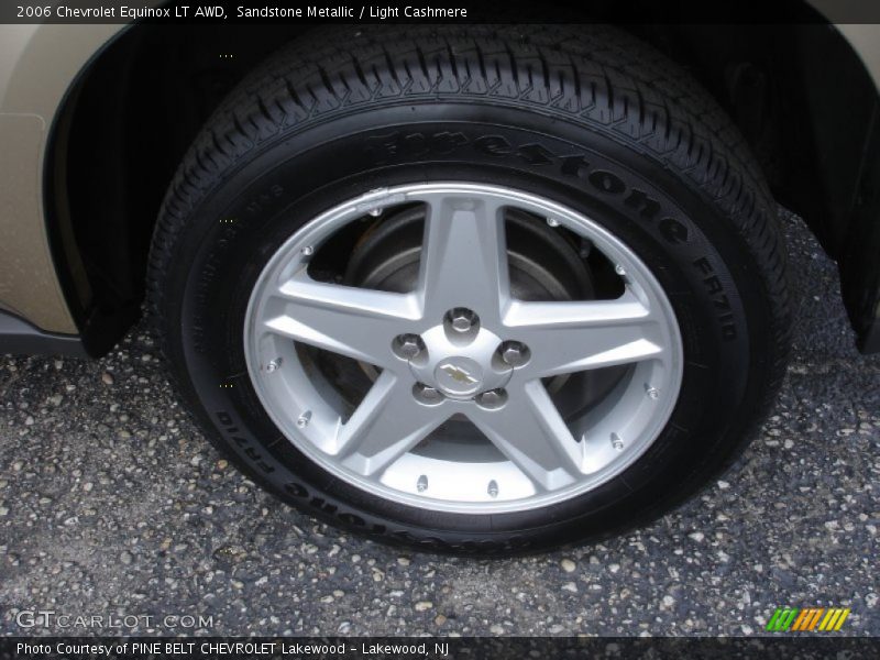 Sandstone Metallic / Light Cashmere 2006 Chevrolet Equinox LT AWD