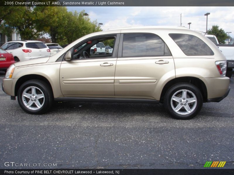 Sandstone Metallic / Light Cashmere 2006 Chevrolet Equinox LT AWD