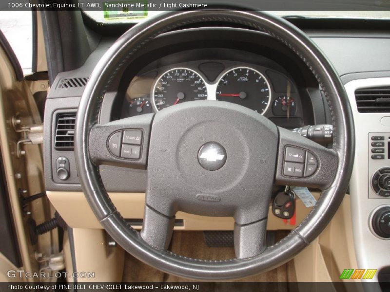 Sandstone Metallic / Light Cashmere 2006 Chevrolet Equinox LT AWD