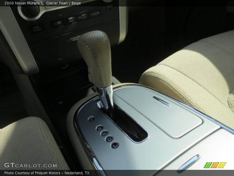 Glacier Pearl / Beige 2009 Nissan Murano S
