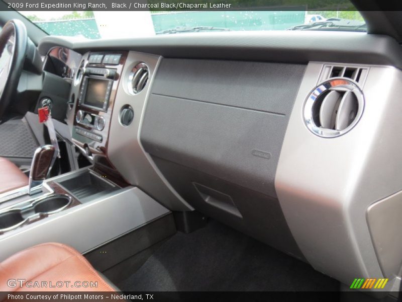 Black / Charcoal Black/Chaparral Leather 2009 Ford Expedition King Ranch