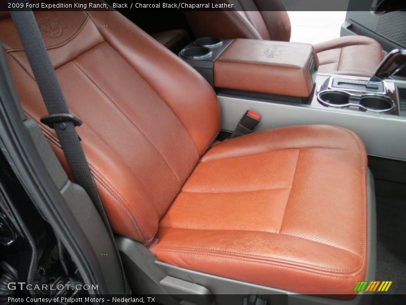 Black / Charcoal Black/Chaparral Leather 2009 Ford Expedition King Ranch