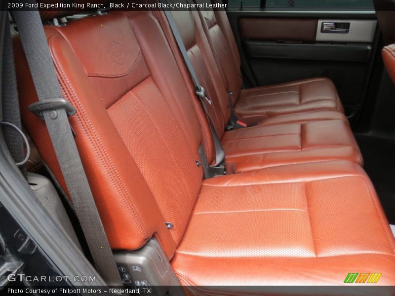 Black / Charcoal Black/Chaparral Leather 2009 Ford Expedition King Ranch