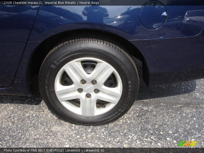 Imperial Blue Metallic / Neutral Beige 2008 Chevrolet Impala LS