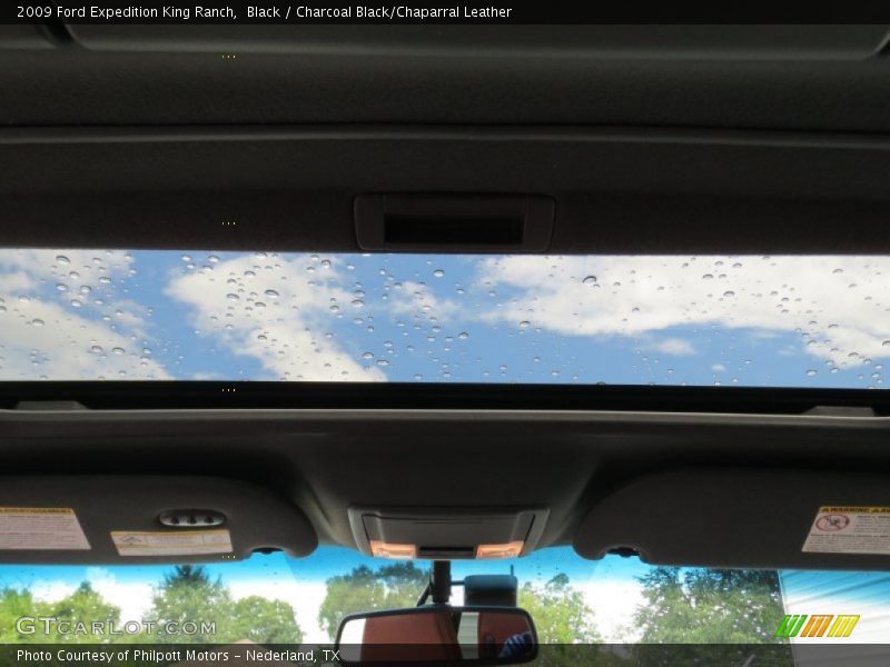 Black / Charcoal Black/Chaparral Leather 2009 Ford Expedition King Ranch