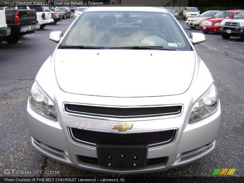 Silver Ice Metallic / Titanium 2012 Chevrolet Malibu LT