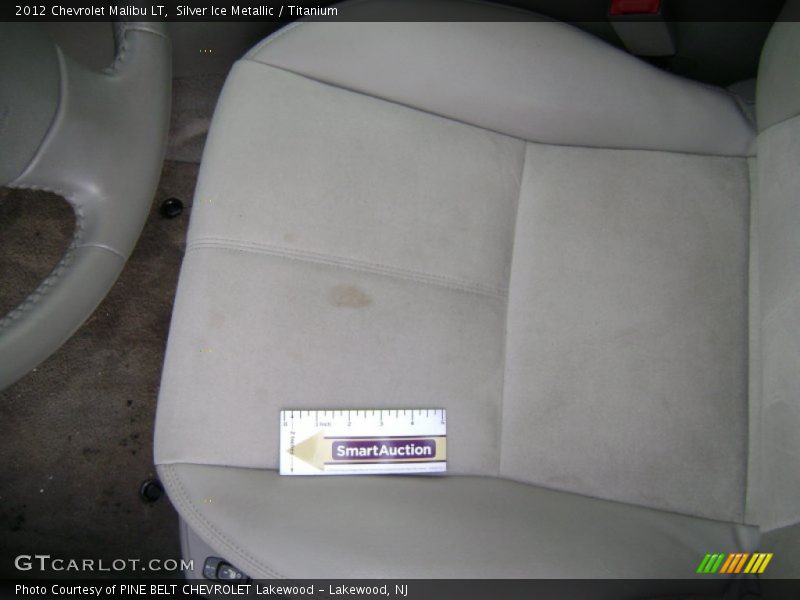 Silver Ice Metallic / Titanium 2012 Chevrolet Malibu LT