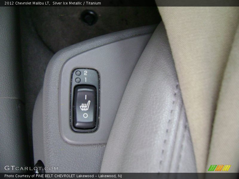 Silver Ice Metallic / Titanium 2012 Chevrolet Malibu LT