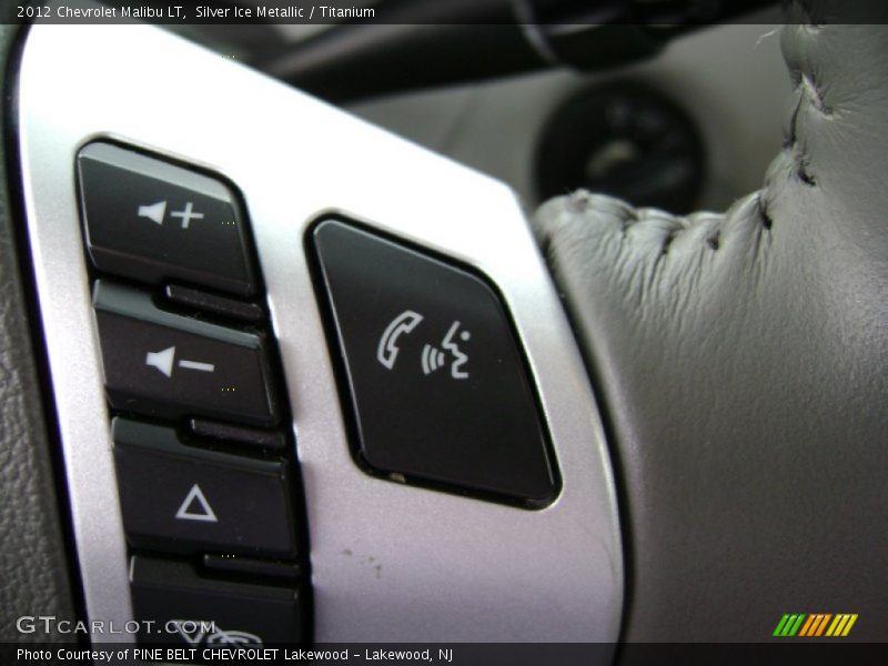 Silver Ice Metallic / Titanium 2012 Chevrolet Malibu LT
