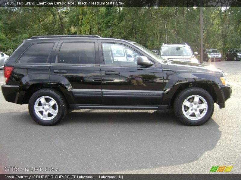 Black / Medium Slate Gray 2006 Jeep Grand Cherokee Laredo 4x4