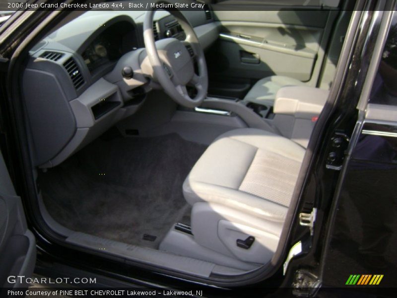 Black / Medium Slate Gray 2006 Jeep Grand Cherokee Laredo 4x4
