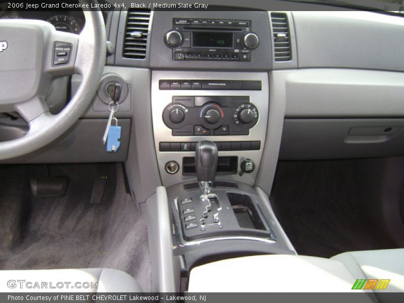 Black / Medium Slate Gray 2006 Jeep Grand Cherokee Laredo 4x4