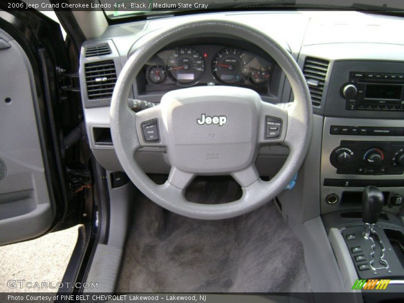 Black / Medium Slate Gray 2006 Jeep Grand Cherokee Laredo 4x4