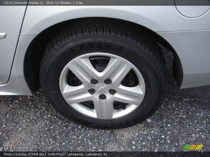 Silver Ice Metallic / Gray 2010 Chevrolet Impala LS