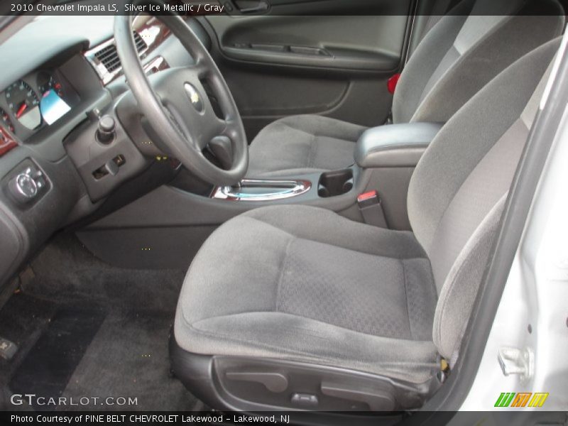 Silver Ice Metallic / Gray 2010 Chevrolet Impala LS