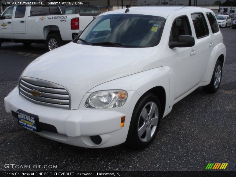Summit White / Gray 2009 Chevrolet HHR LS