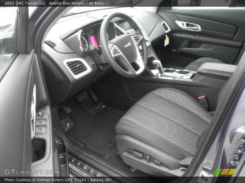 Atlantis Blue Metallic / Jet Black 2013 GMC Terrain SLE