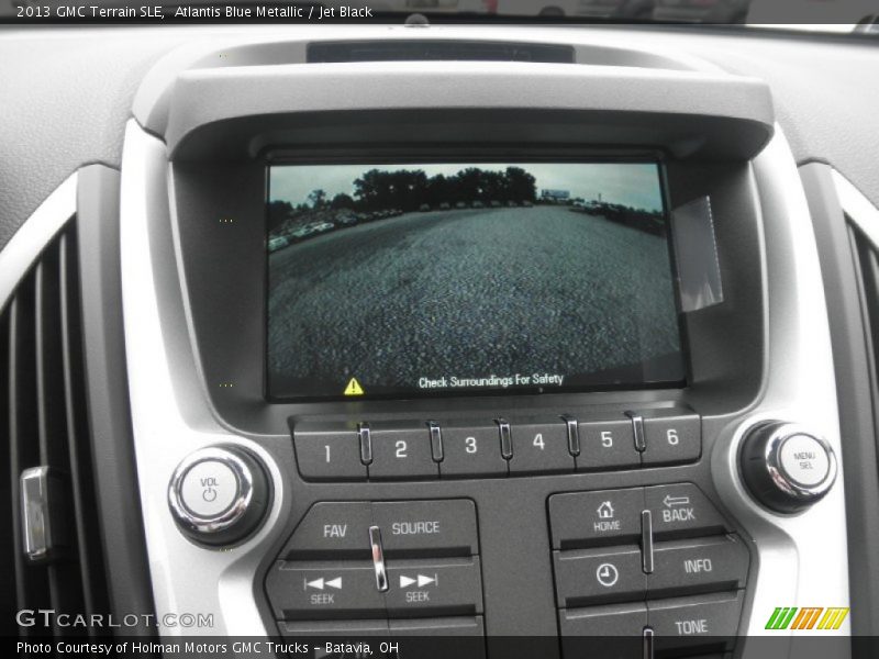 Atlantis Blue Metallic / Jet Black 2013 GMC Terrain SLE