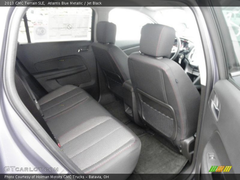 Atlantis Blue Metallic / Jet Black 2013 GMC Terrain SLE