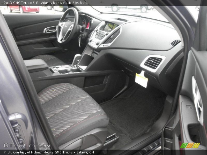 Atlantis Blue Metallic / Jet Black 2013 GMC Terrain SLE