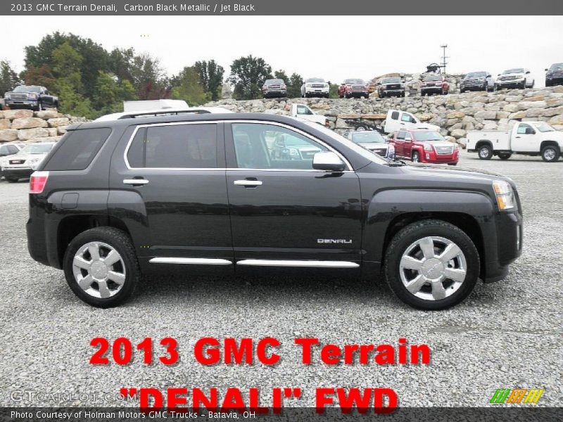 Carbon Black Metallic / Jet Black 2013 GMC Terrain Denali