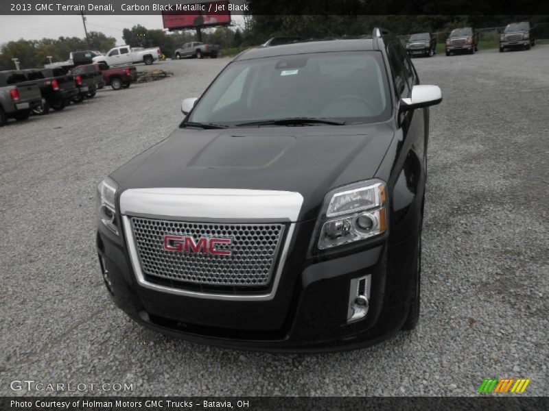 Carbon Black Metallic / Jet Black 2013 GMC Terrain Denali