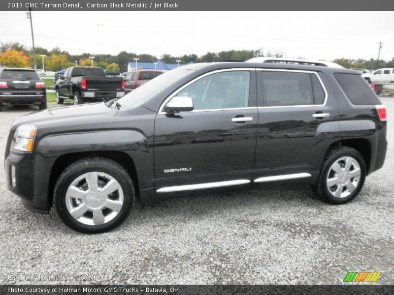 Carbon Black Metallic / Jet Black 2013 GMC Terrain Denali