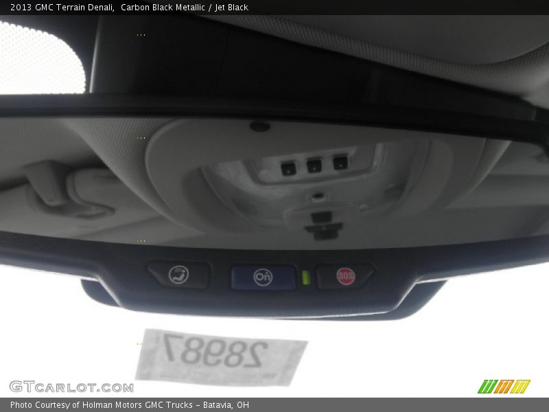 Carbon Black Metallic / Jet Black 2013 GMC Terrain Denali