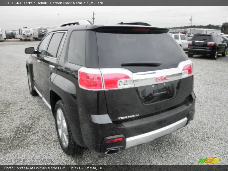 Carbon Black Metallic / Jet Black 2013 GMC Terrain Denali