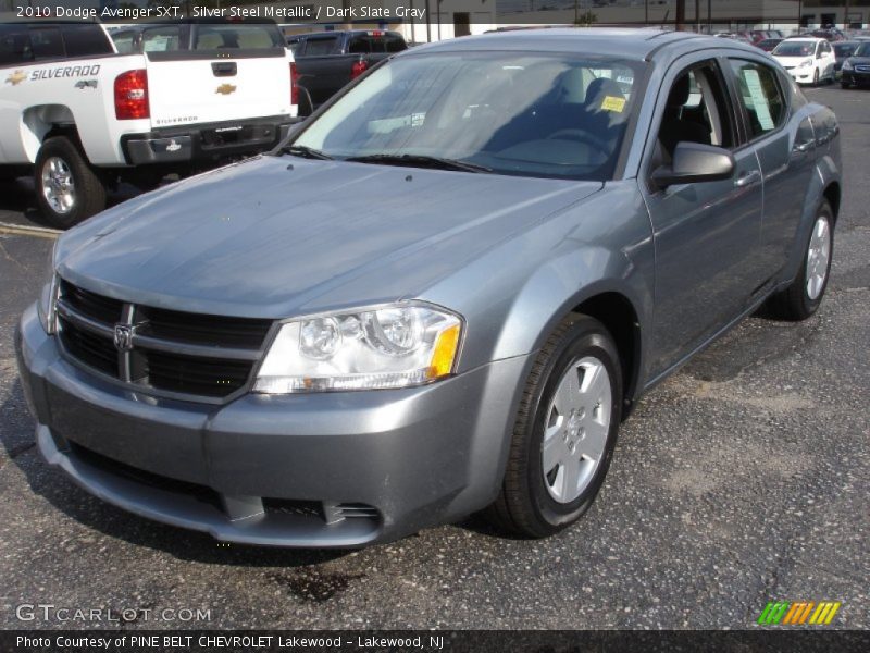 Silver Steel Metallic / Dark Slate Gray 2010 Dodge Avenger SXT