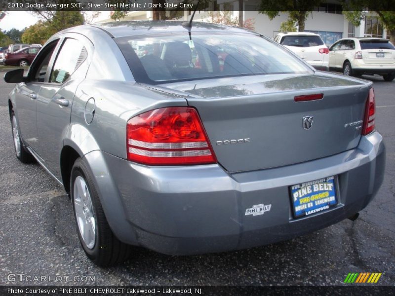 Silver Steel Metallic / Dark Slate Gray 2010 Dodge Avenger SXT