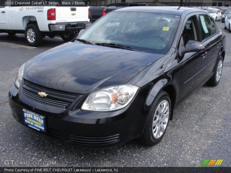Black / Ebony 2010 Chevrolet Cobalt LT Sedan